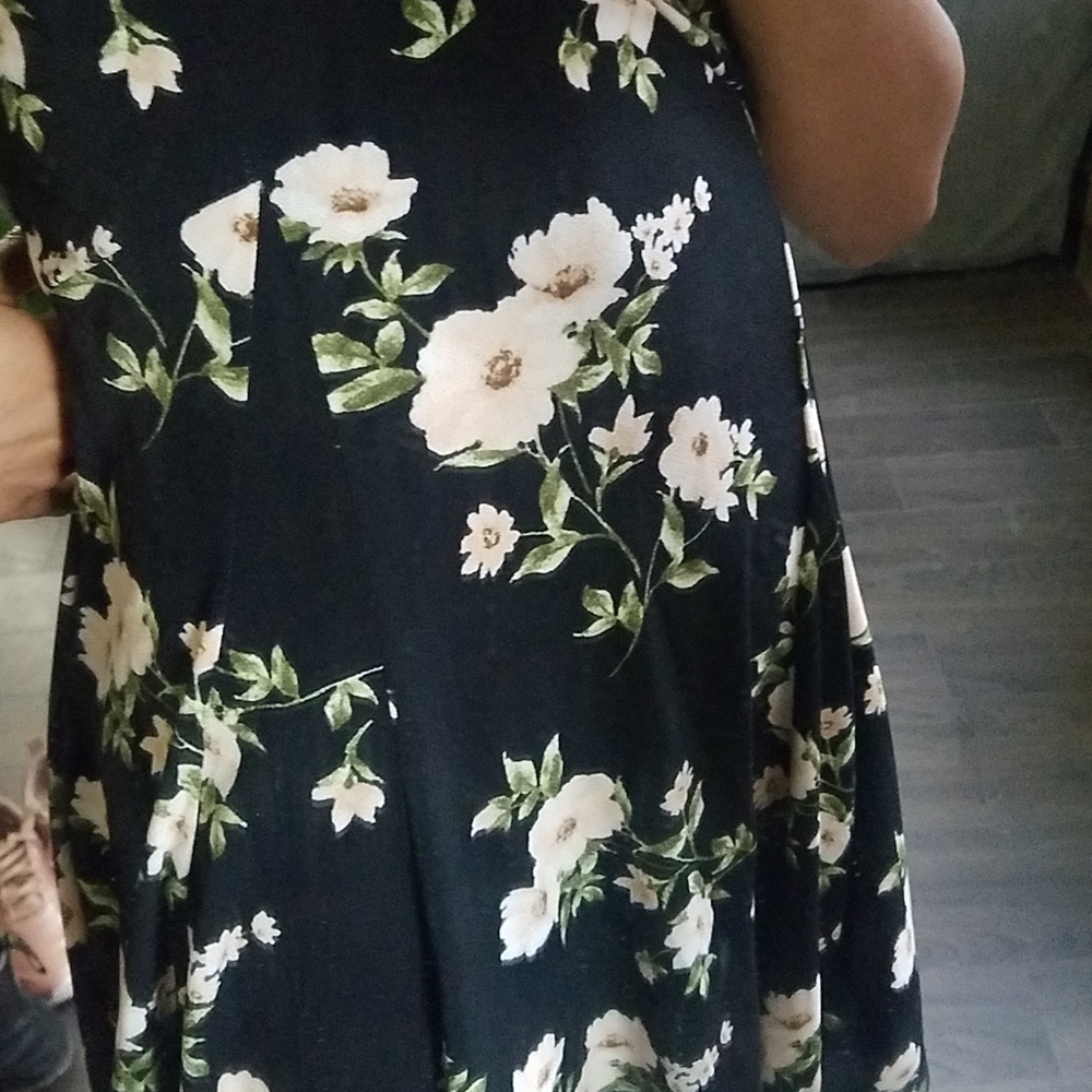 F21 floral dress